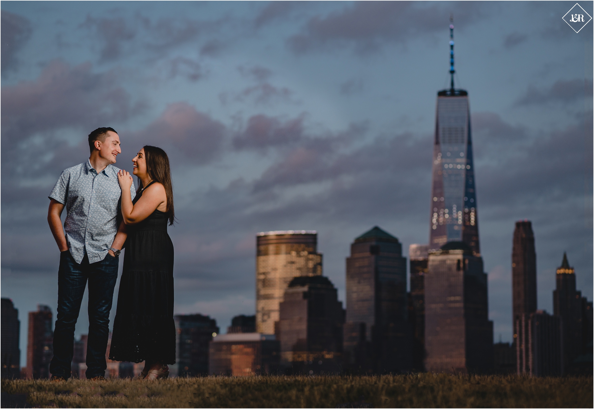 engagement photos in Jersey City