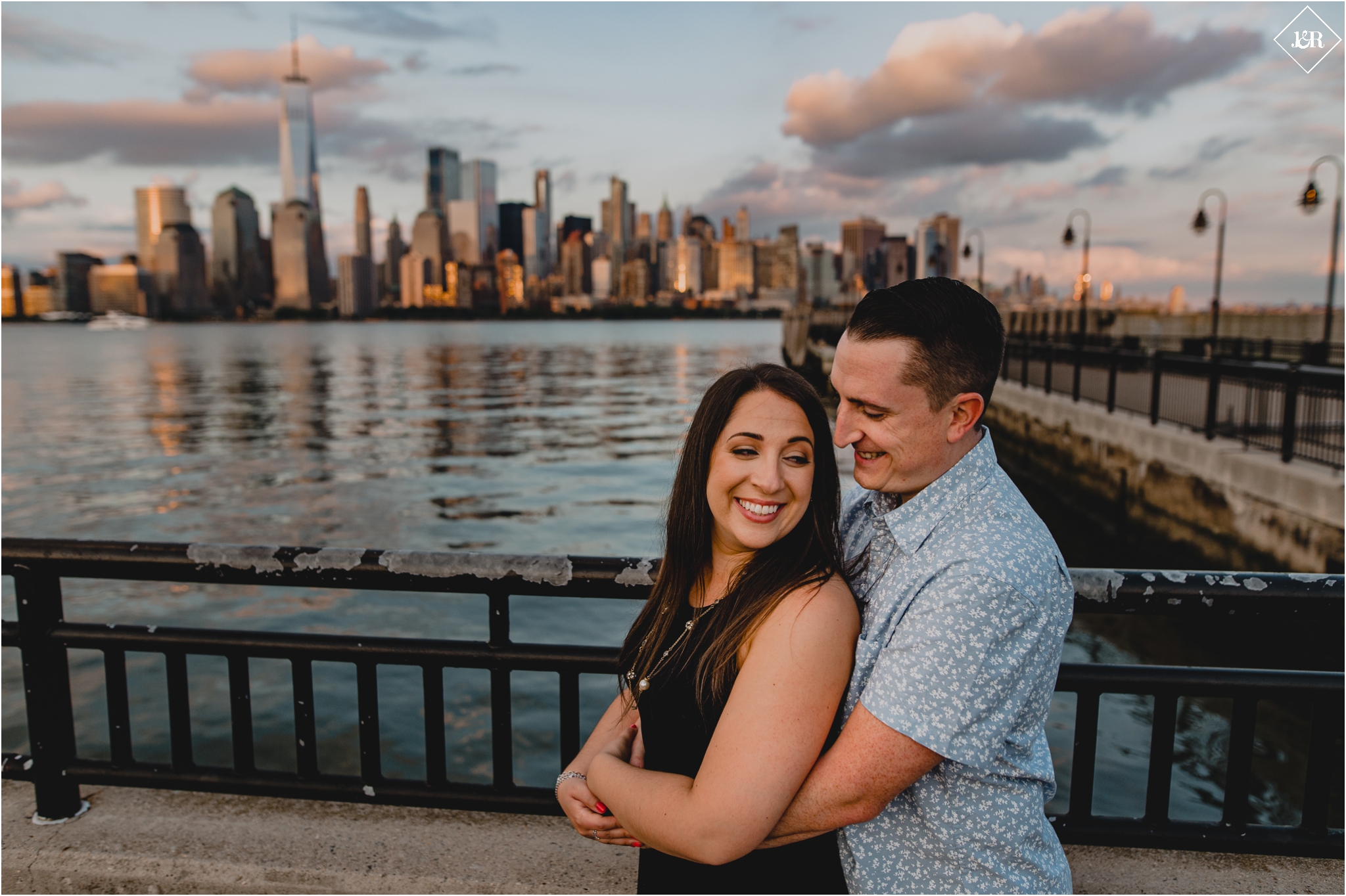 engagement photos in Jersey City
