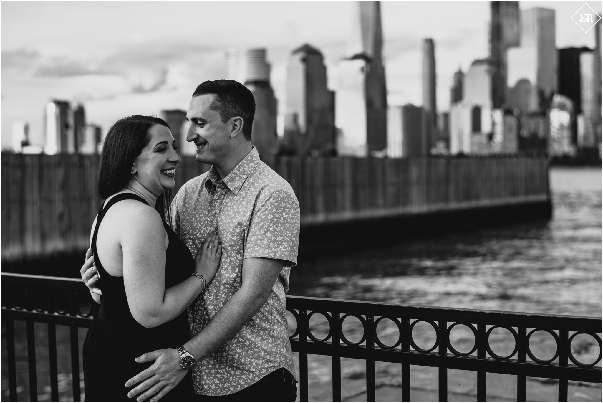 engagement photos in Jersey City