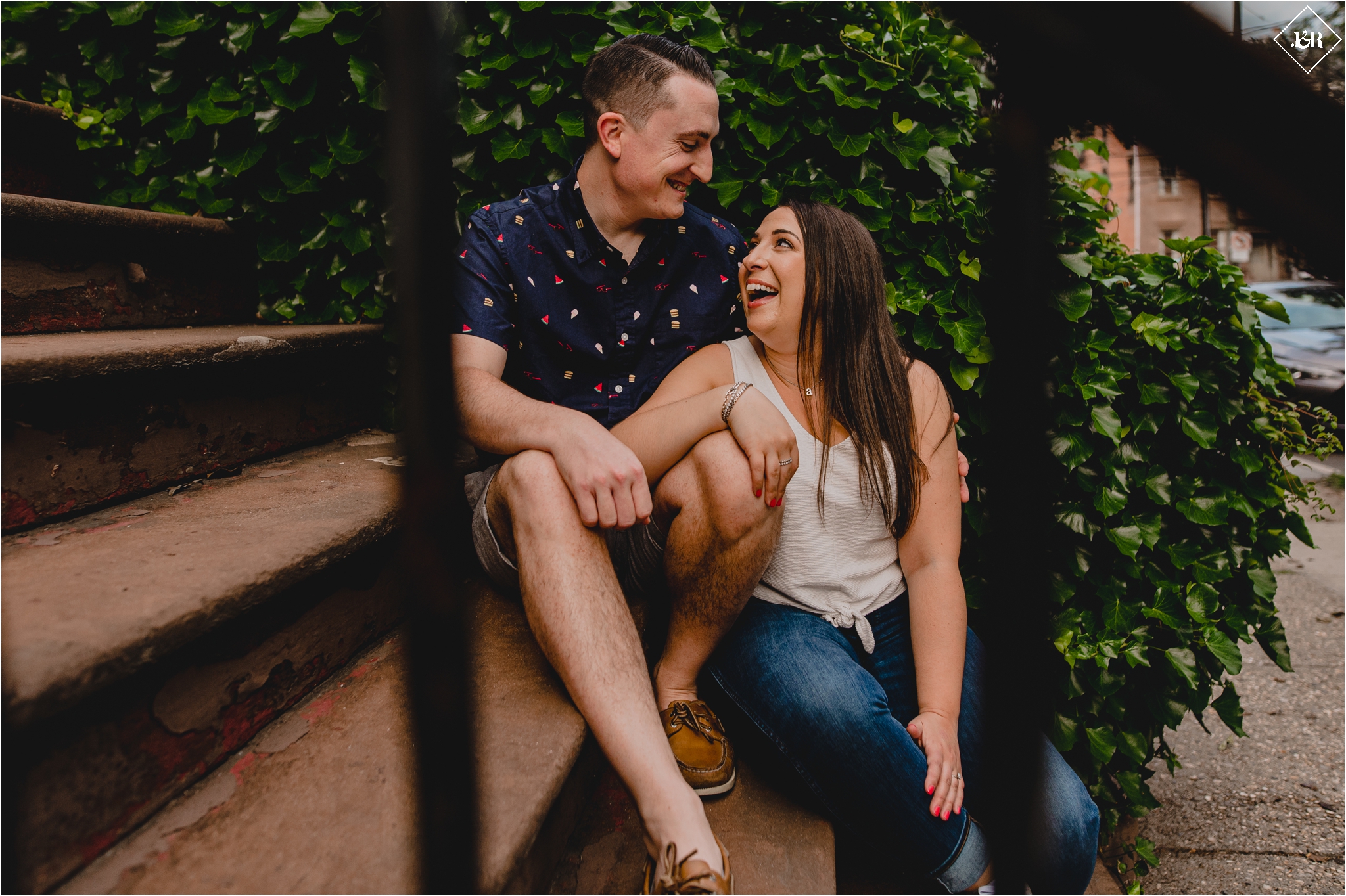 engagement photos in Jersey City