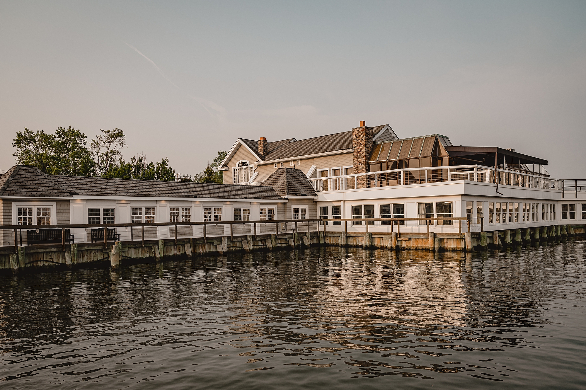 view of Bridgeview Yacht Club on the water