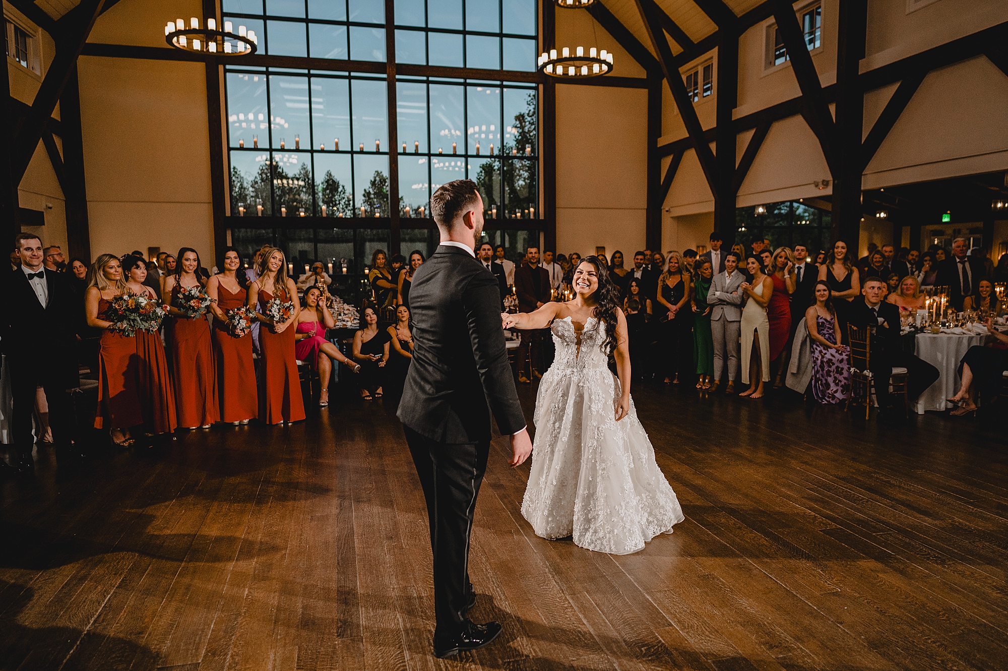 newlyweds dance at Andover NJ wedding reception