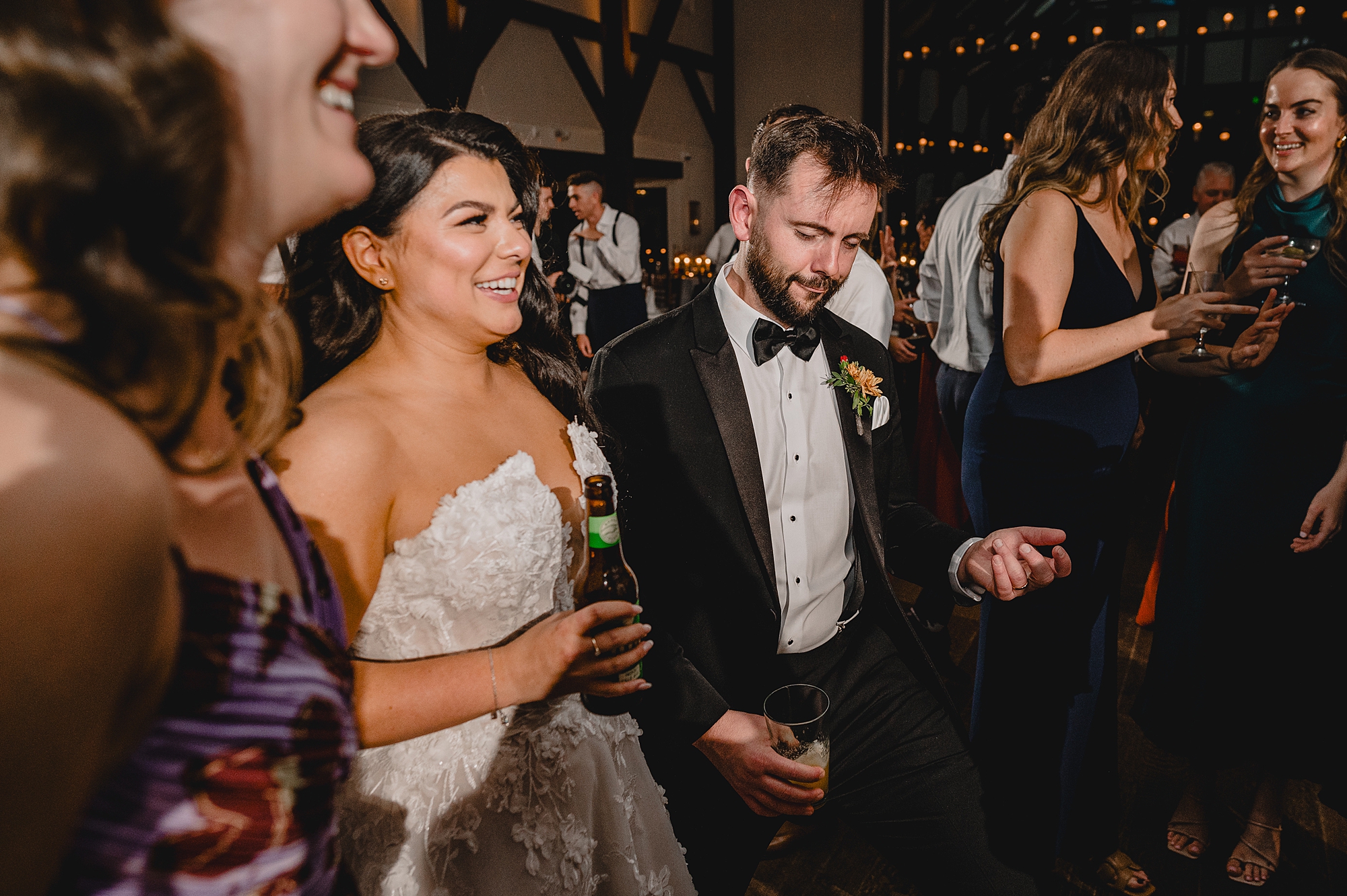newlyweds dance during Andover NJ wedding reception