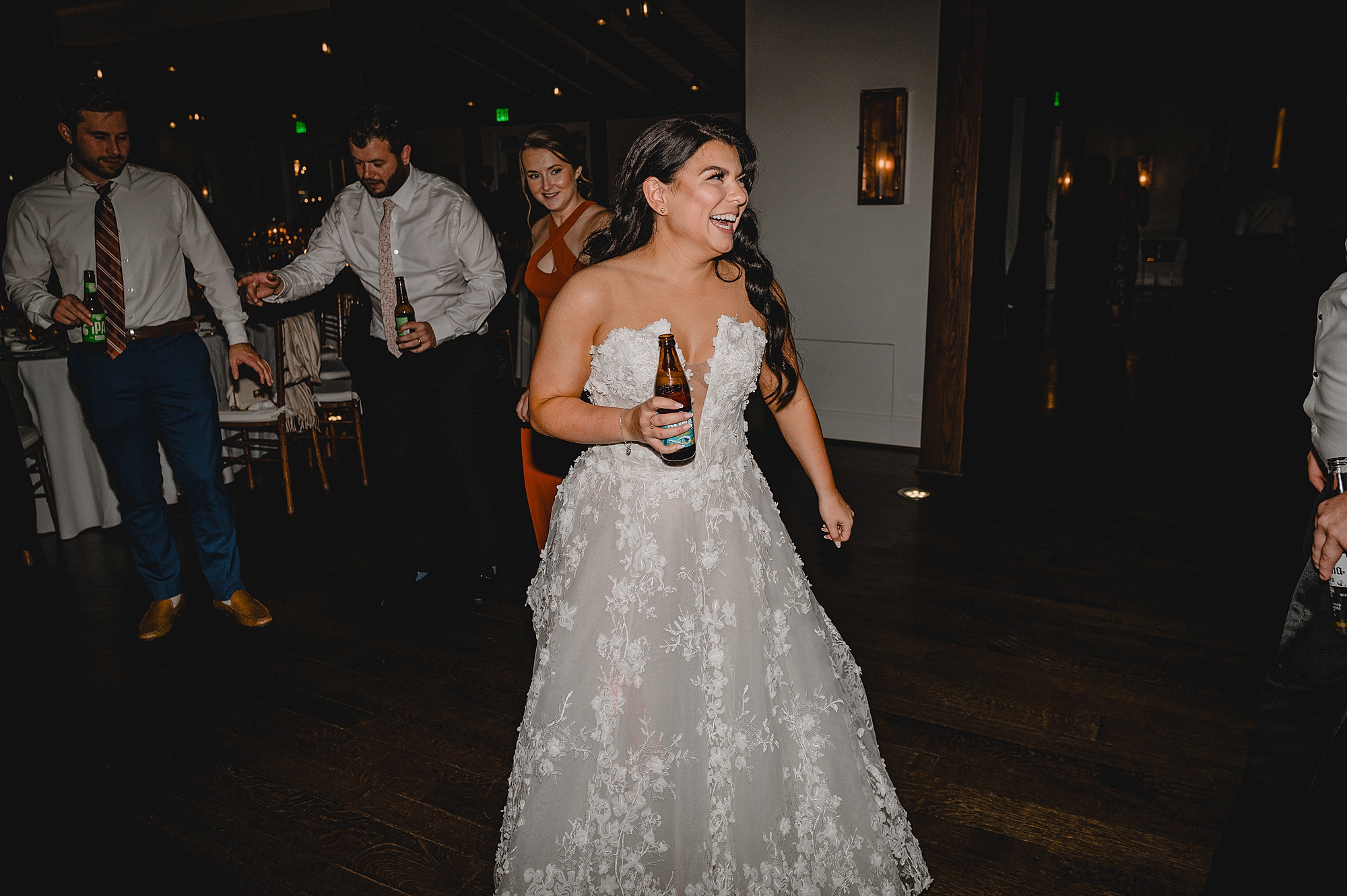 newlyweds dance during Andover NJ wedding reception