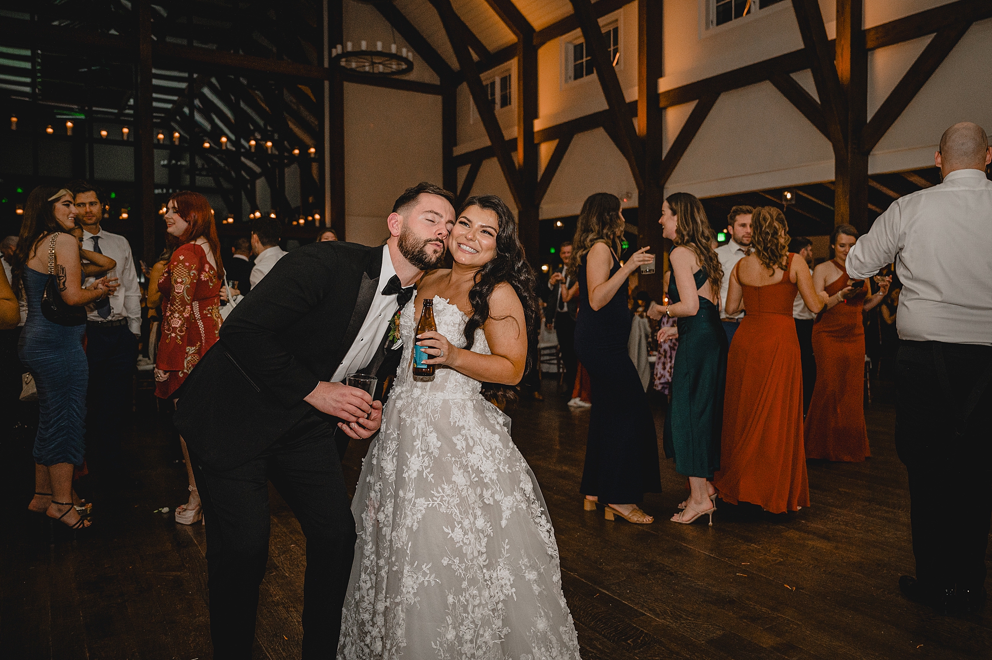 newlyweds dance during Andover NJ wedding reception