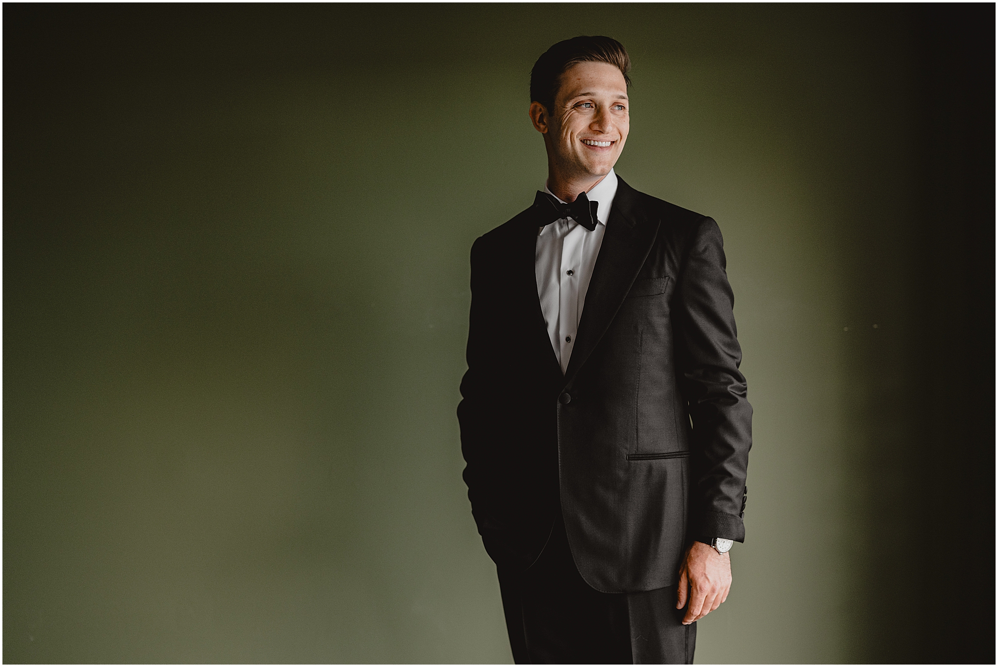 Perona Farms Reserve wedding, grooms suite