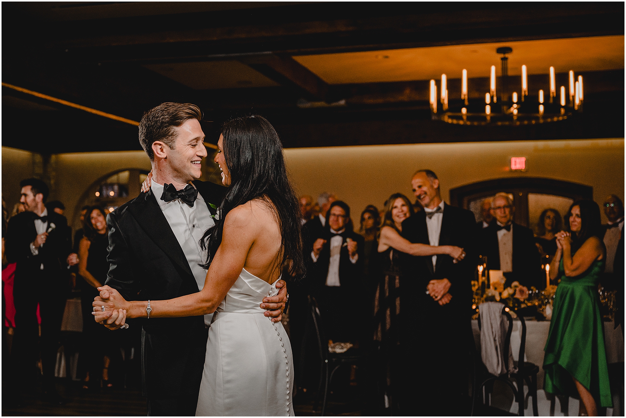 Perona Farms Reserve wedding reception, first dance