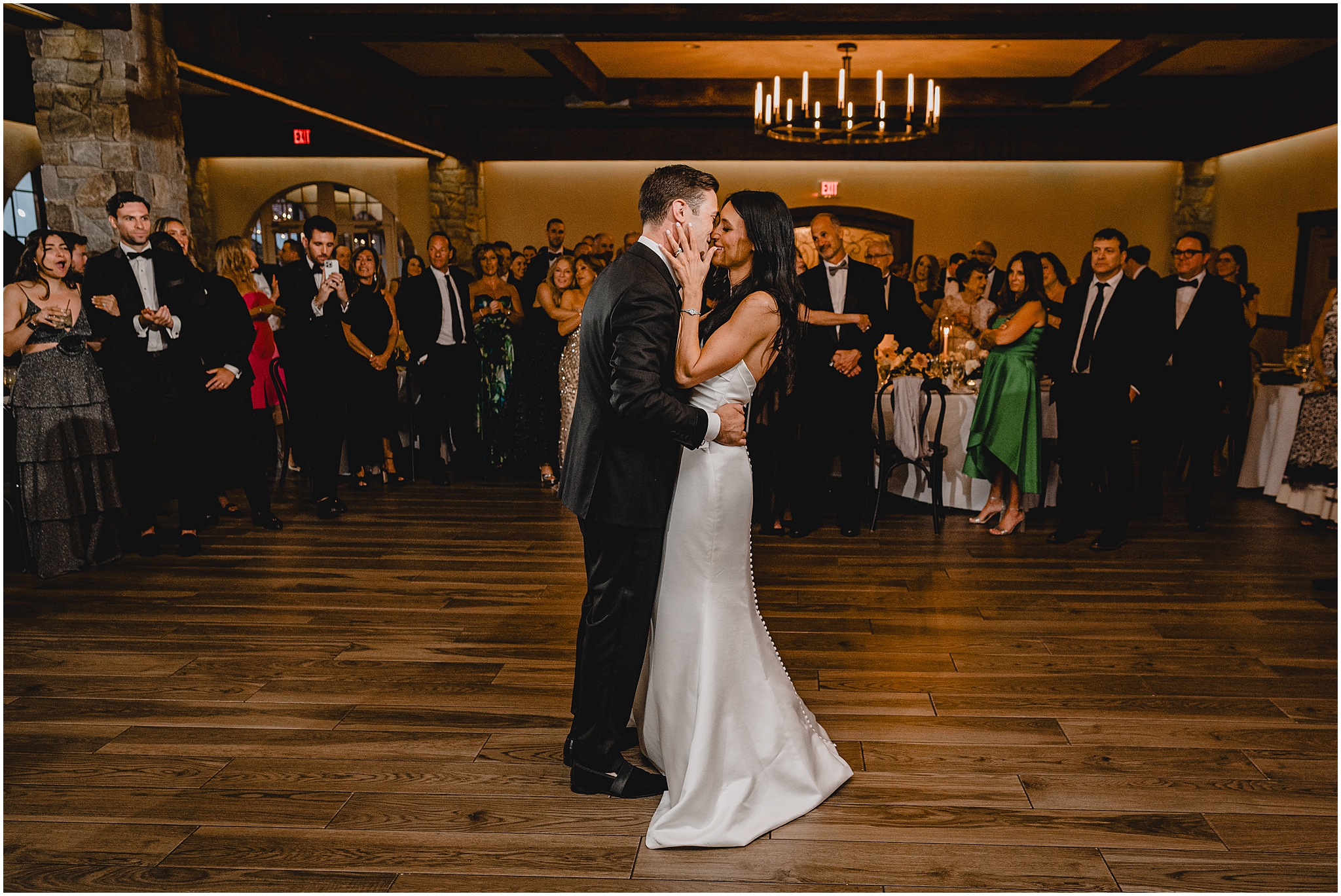 Perona Farms Reserve wedding reception, first dance