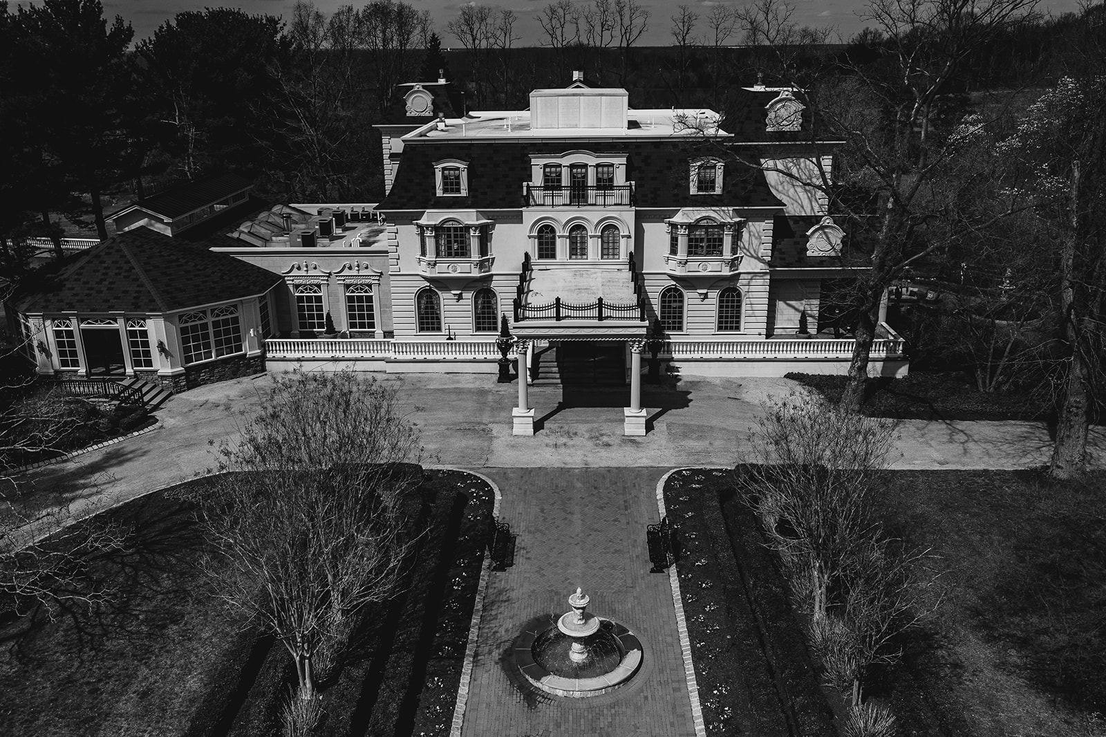 drone photo of Ashford Estate in New Jersey