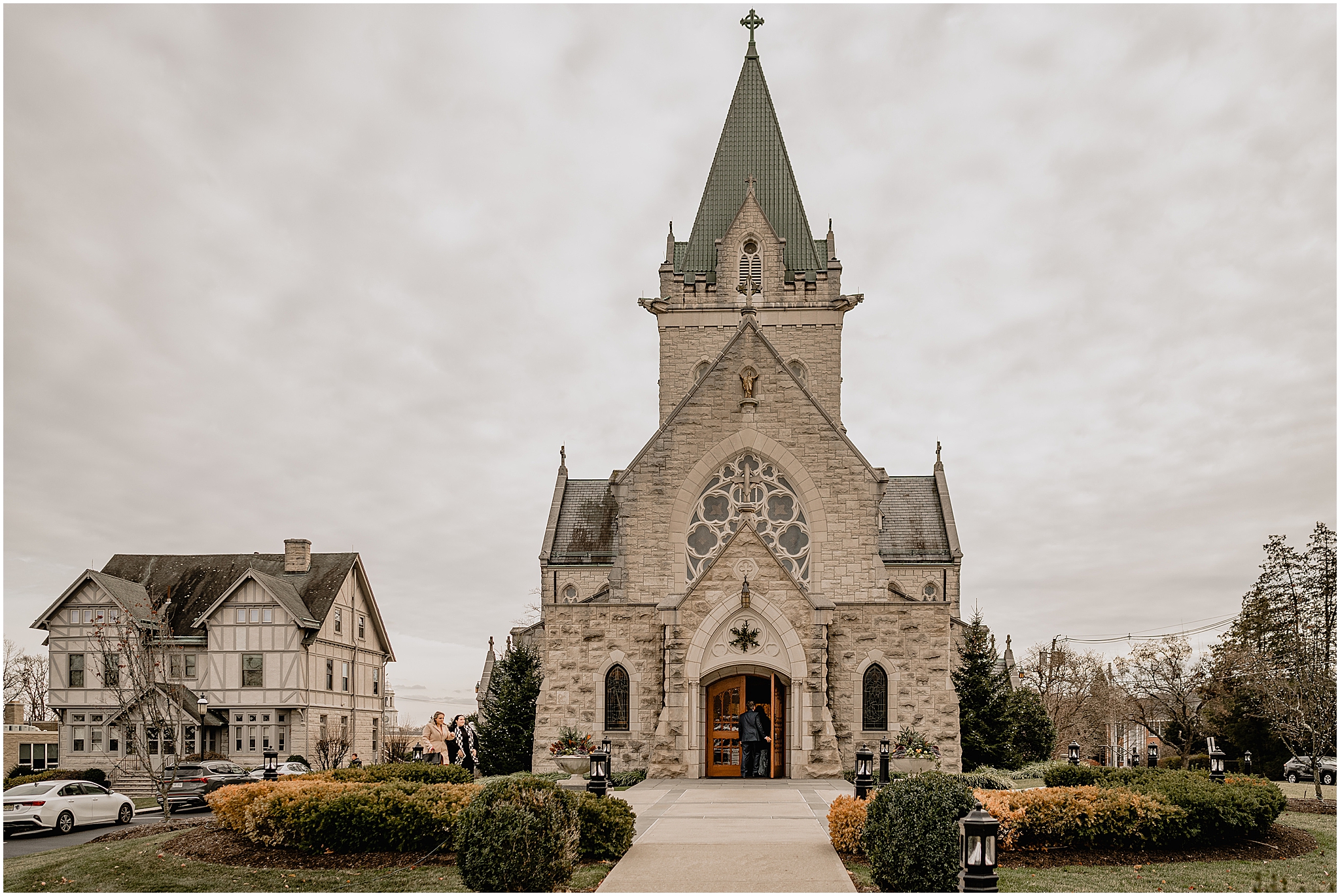 traditional stone church in Morristown New Jersey
