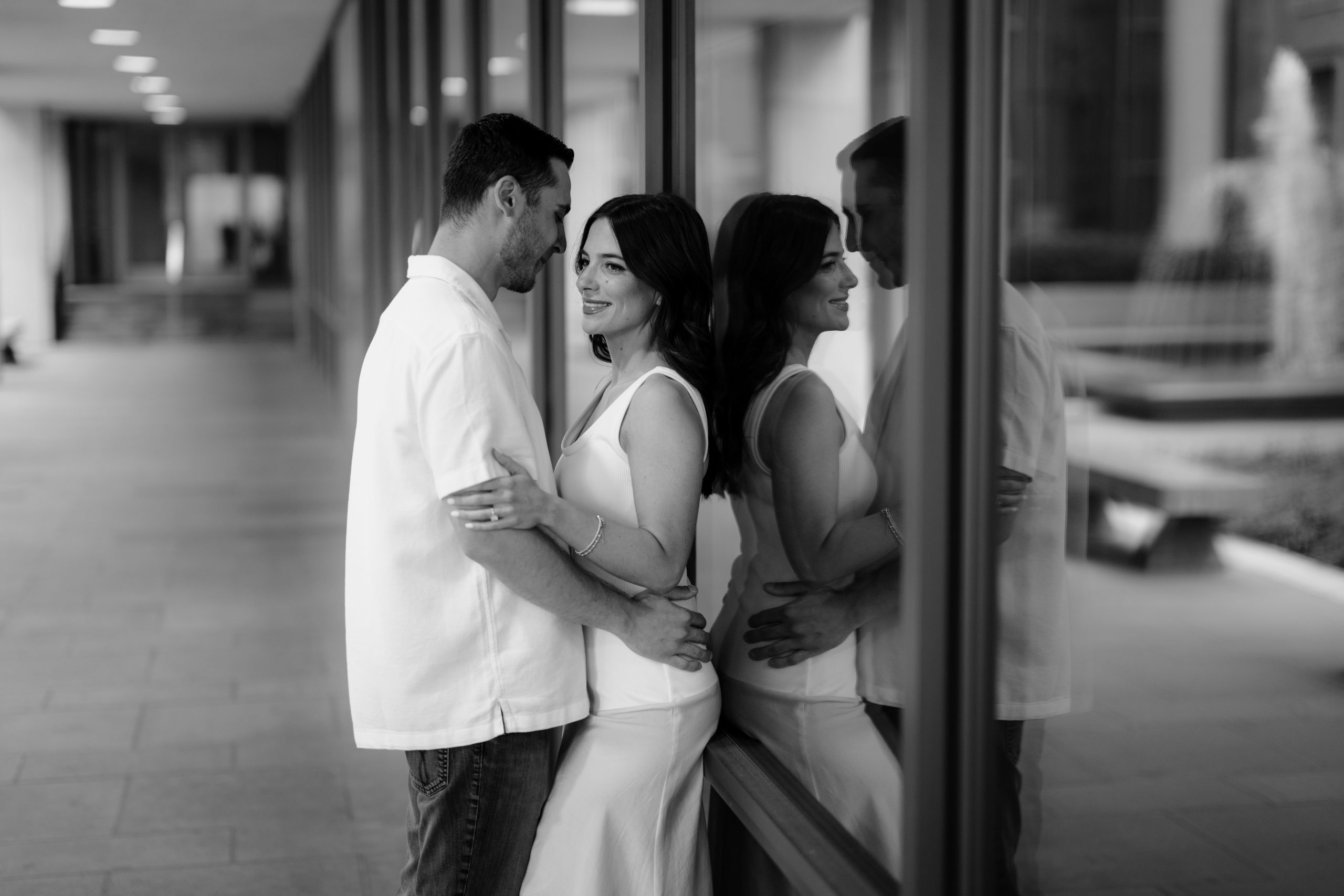 couple at Westchester University.