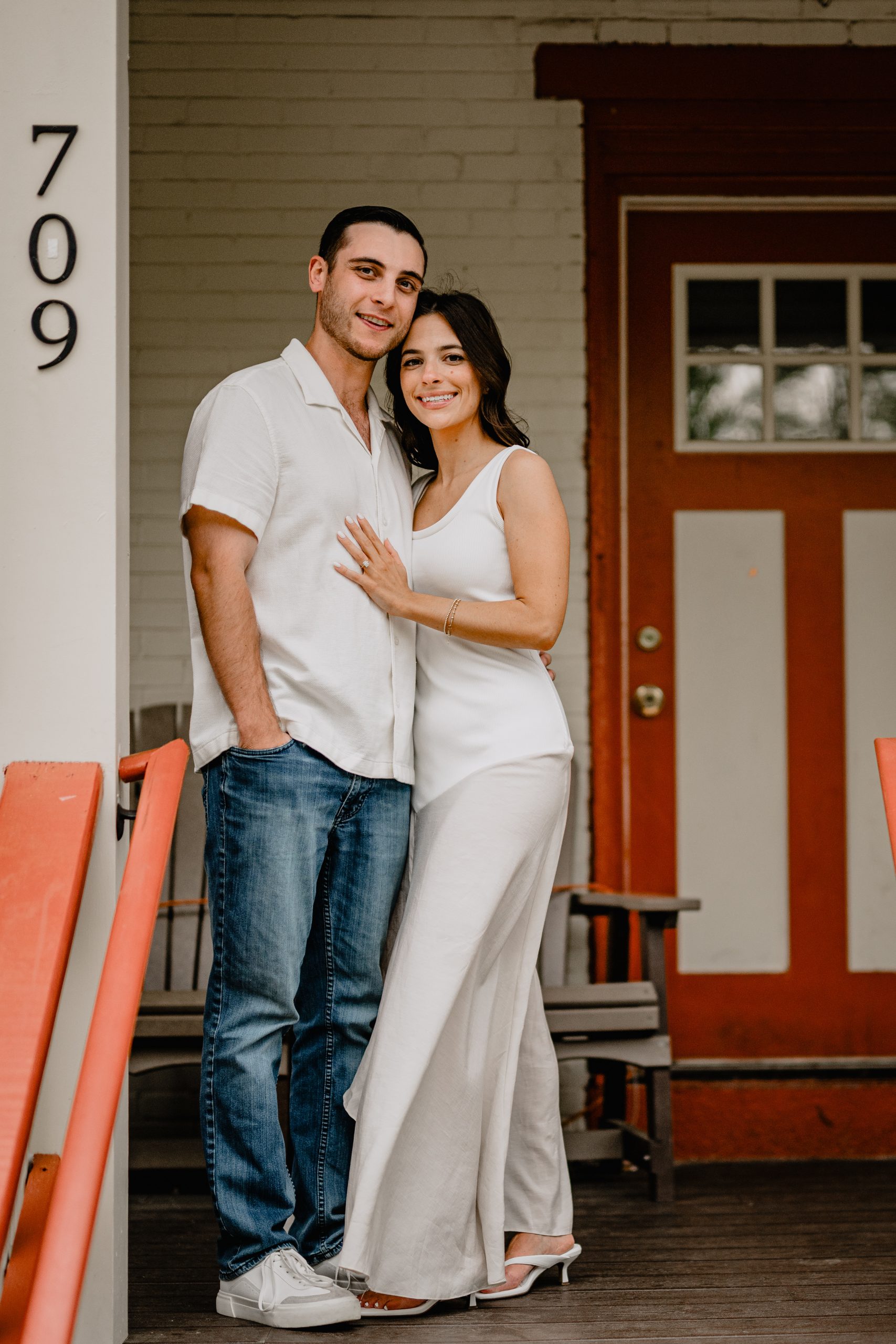 couple at Parker's Frat House