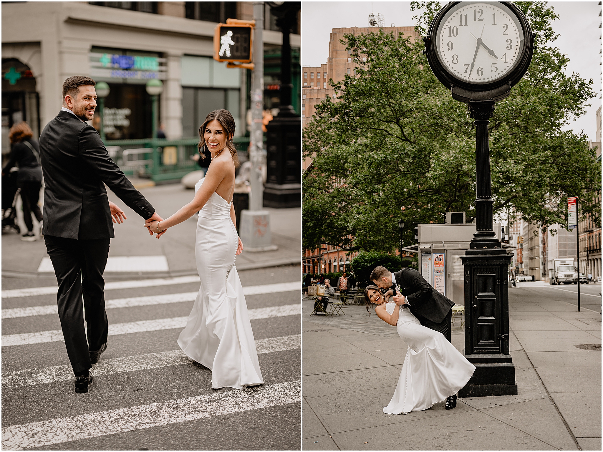 couple walking holding hands down the streets