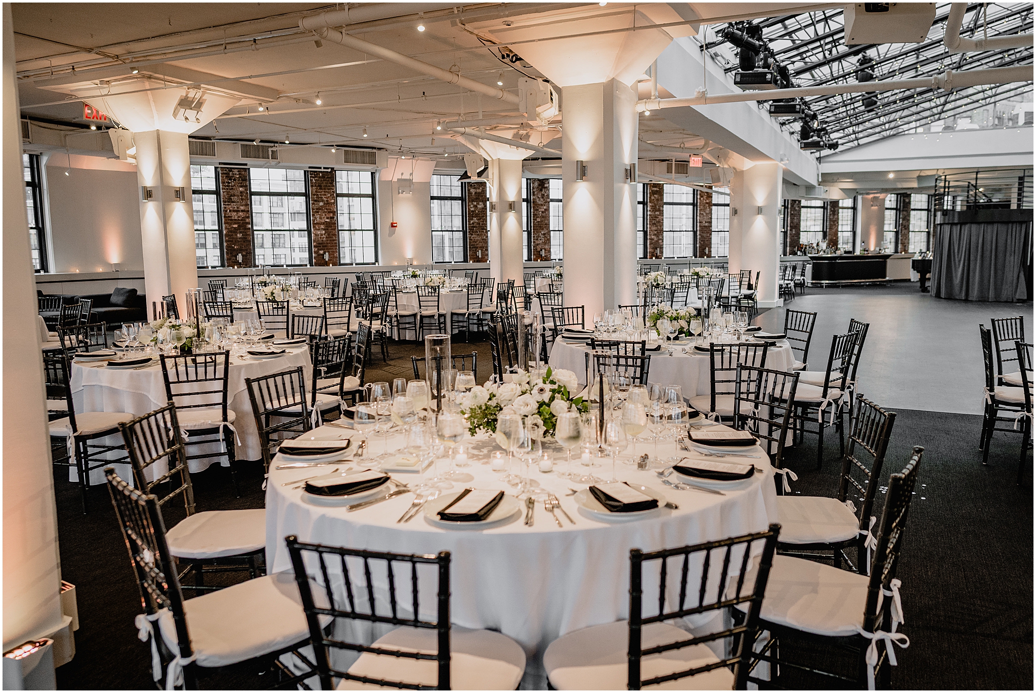 Tribeca Rooftop wedding reception