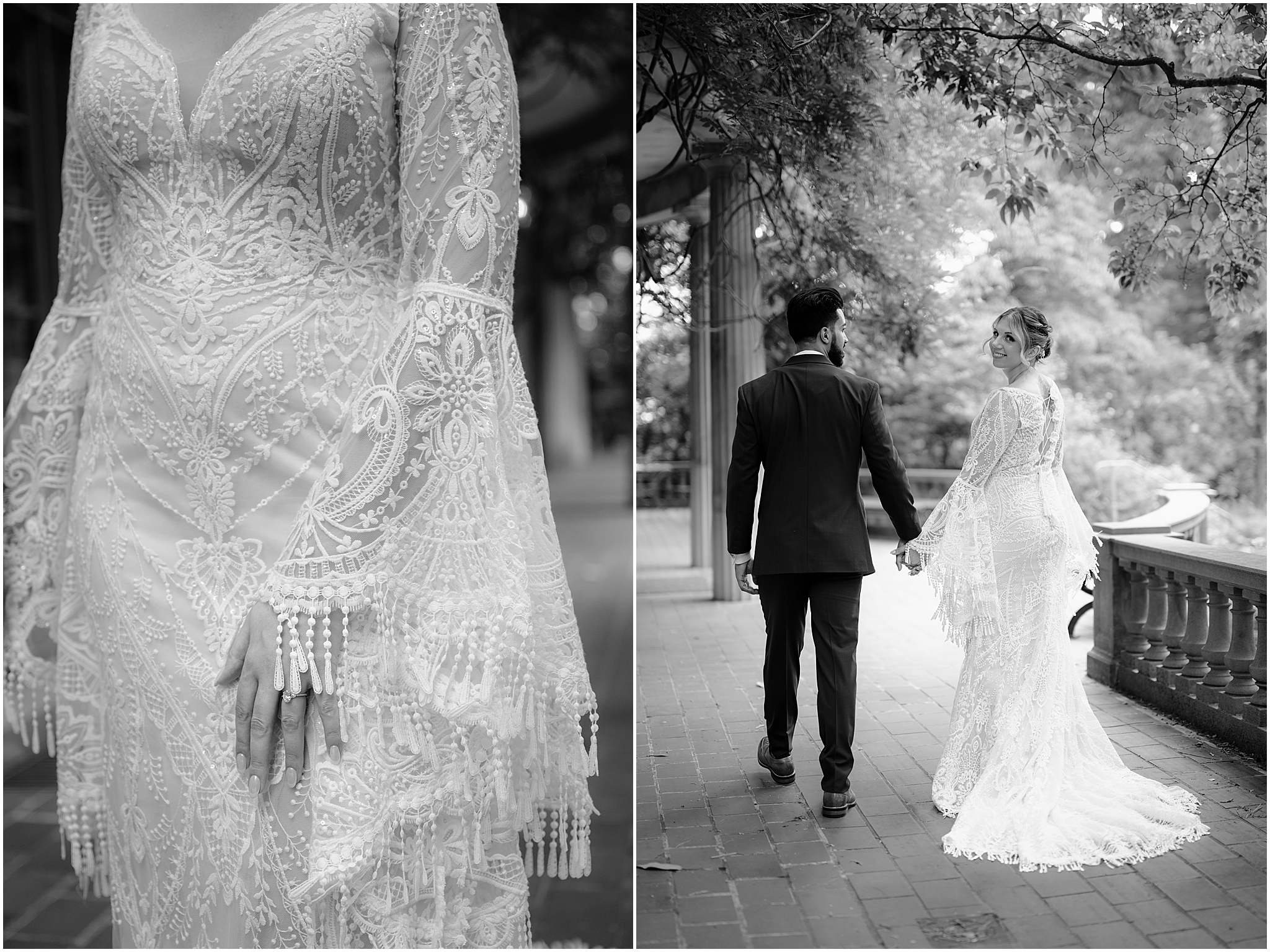 Stunning couple portraits at their Unforgettable Porta Montclair Wedding.