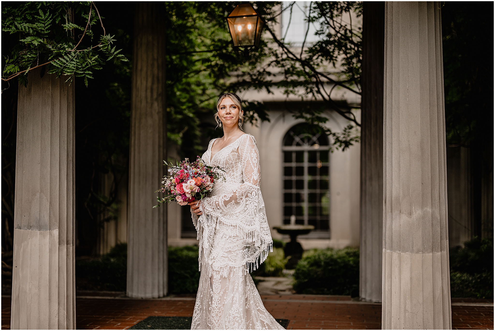 Stunning bride portraits at her Unforgettable Porta Montclair Wedding.
