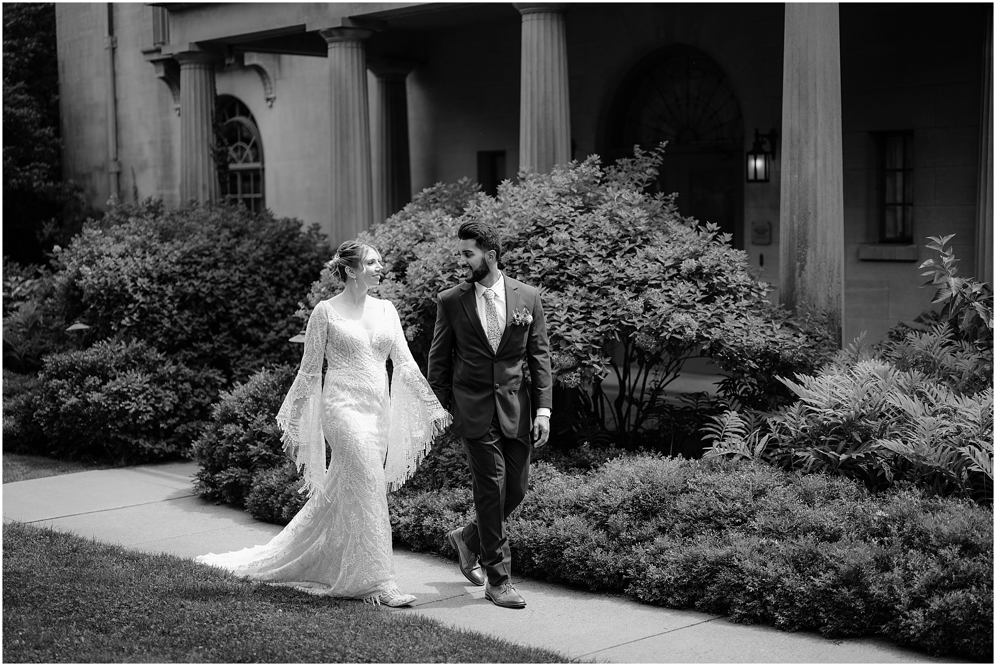 Stunning couple portrait from the Unforgettable Porta Montclair Wedding.