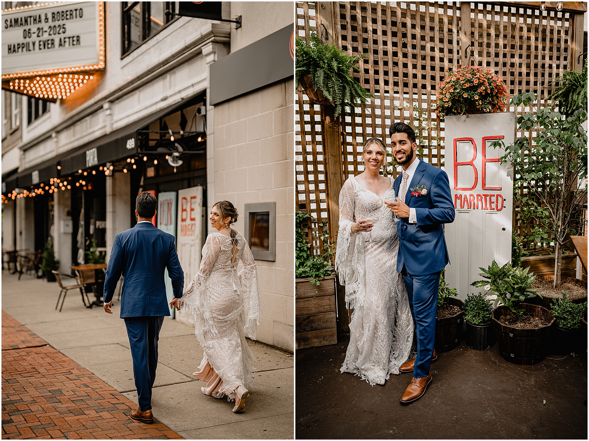 Stunning couple portrait from the Unforgettable Porta Montclair Wedding.