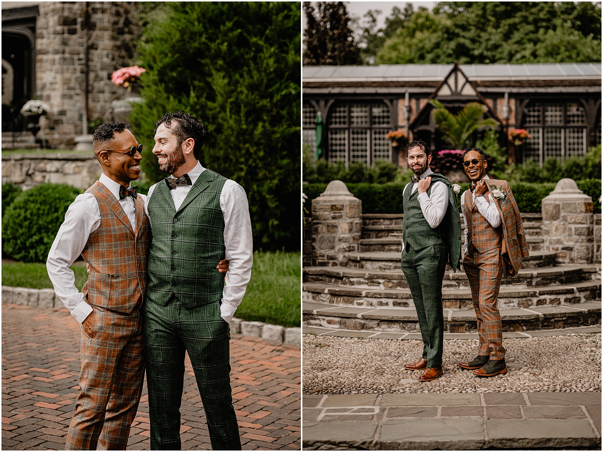 Couple at their Joyful Pleasantdale Chateau Wedding, capturing a timeless and romantic moment.