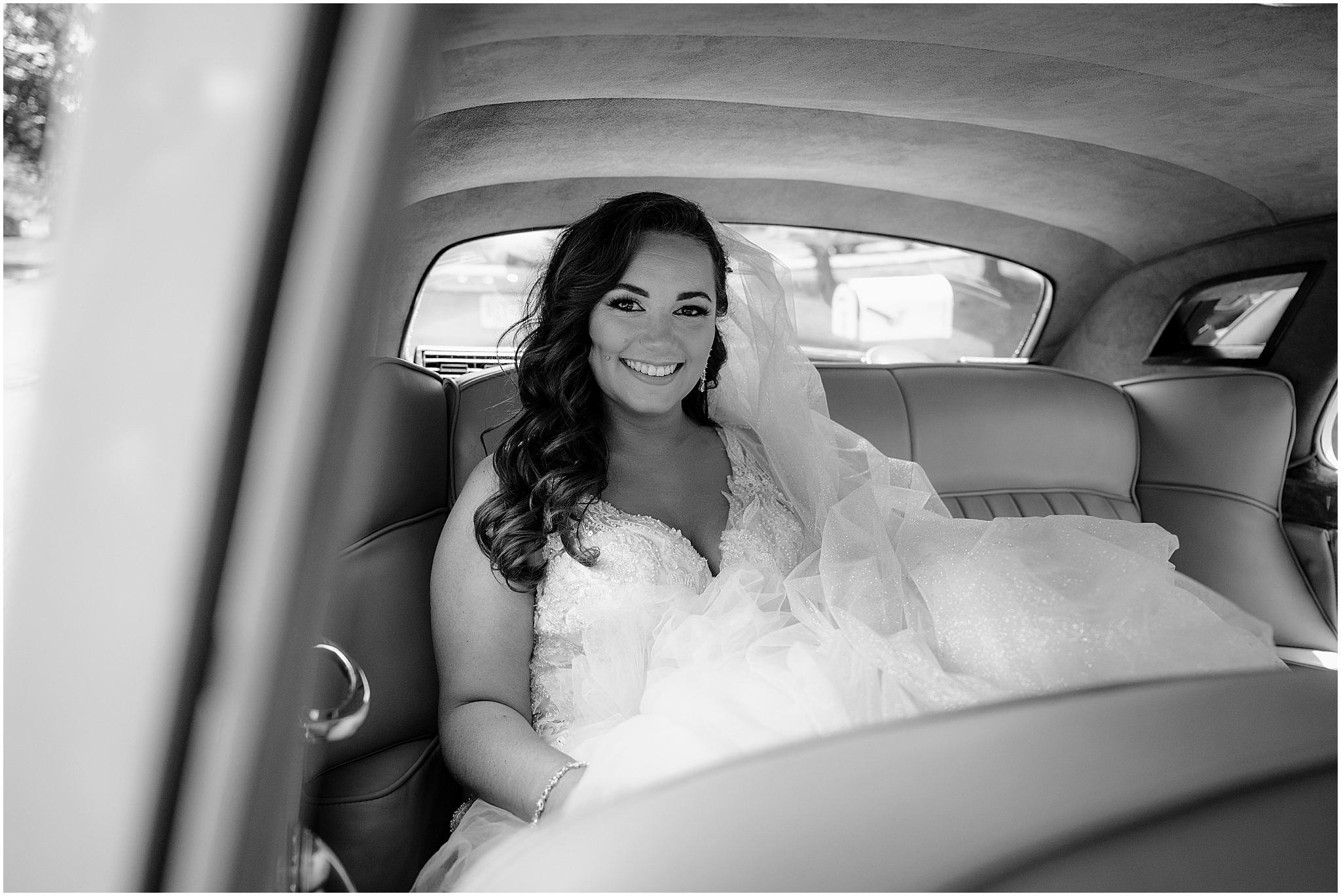 Stunning getting ready bride portraits before her Summer Park Chateau Wedding, capturing timeless elegance and candid beauty.