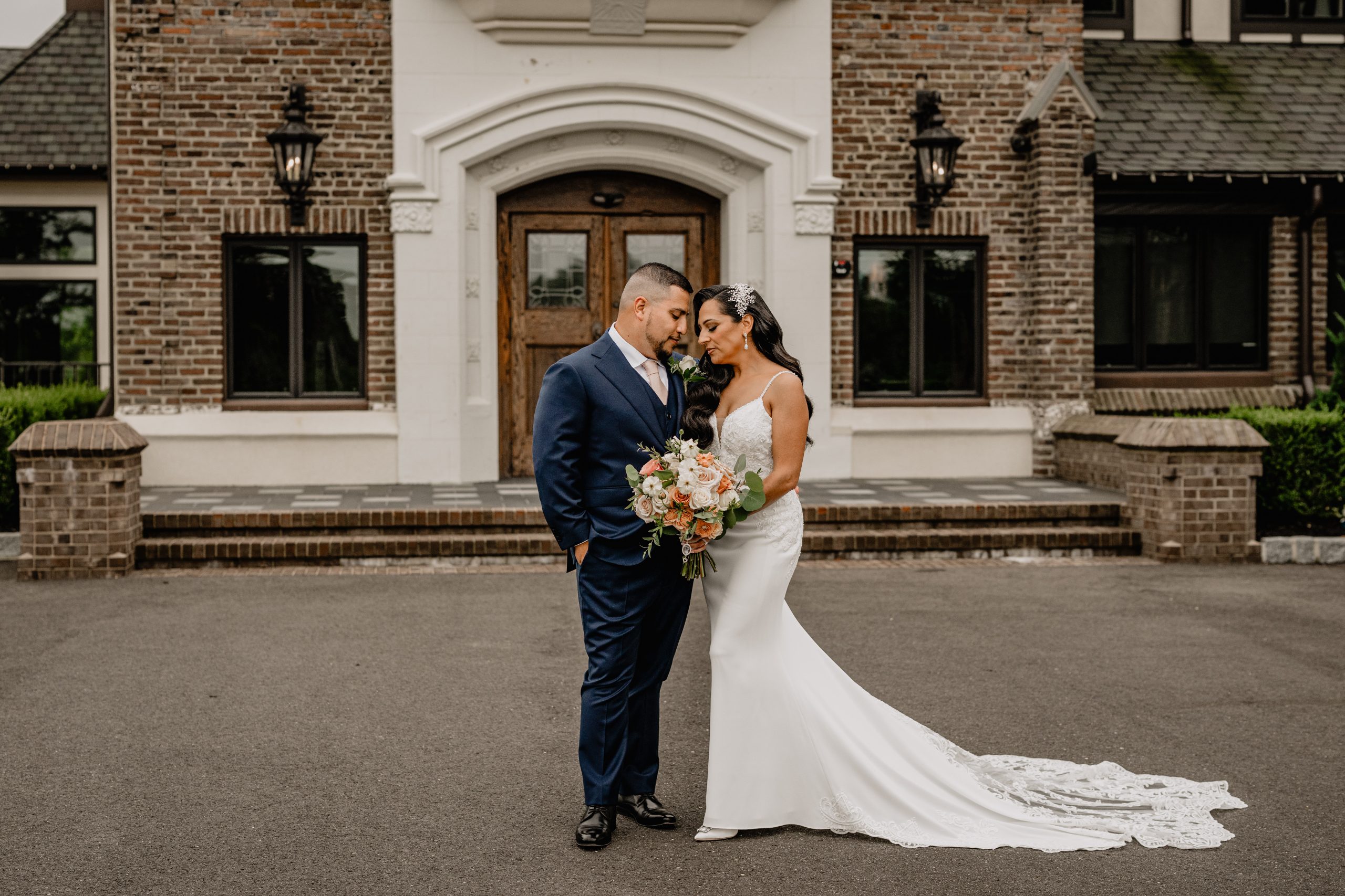 Couple in one of the weddings at The Tilling House.