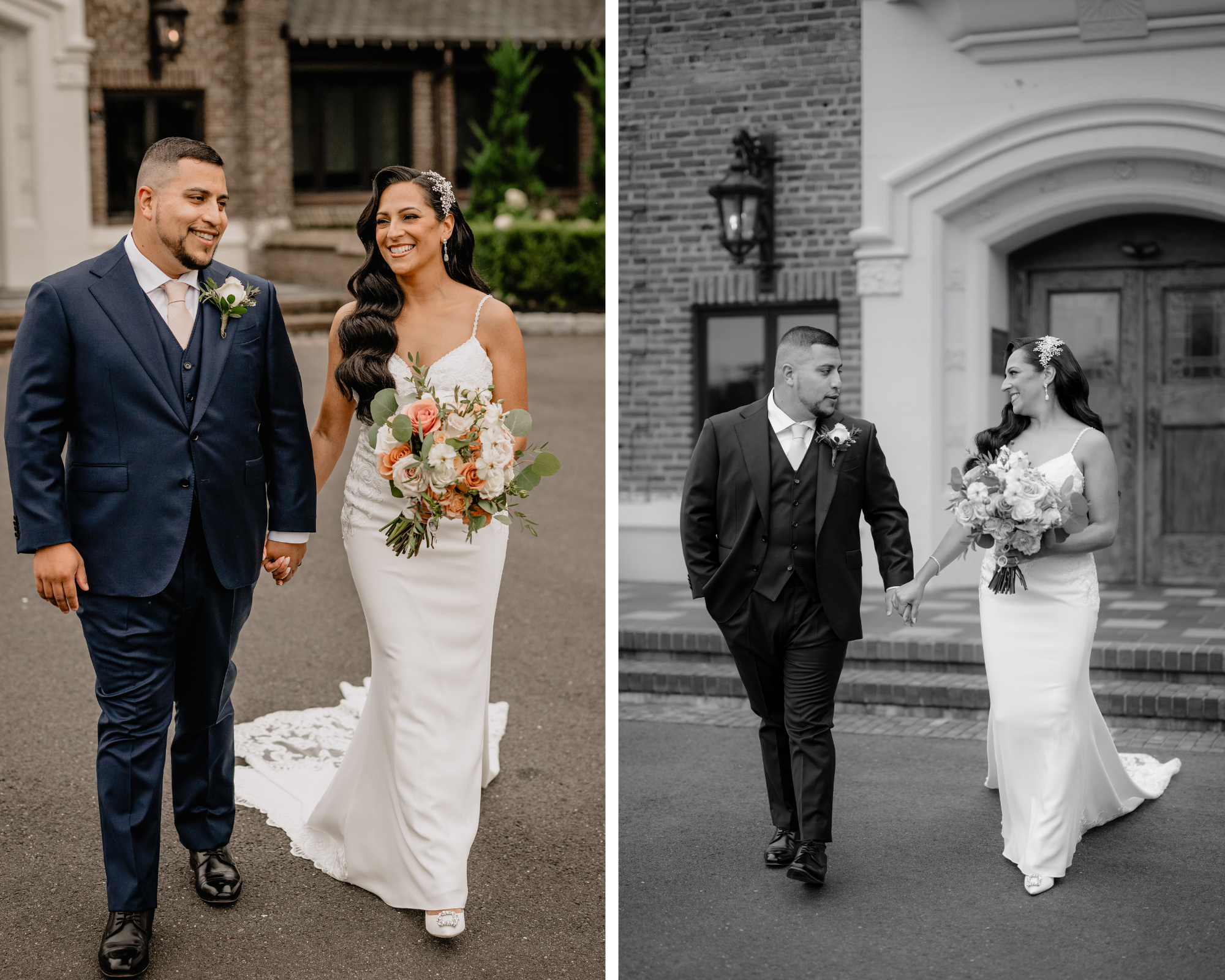 Beautiful couple at one of the weddings at The Tilling House.