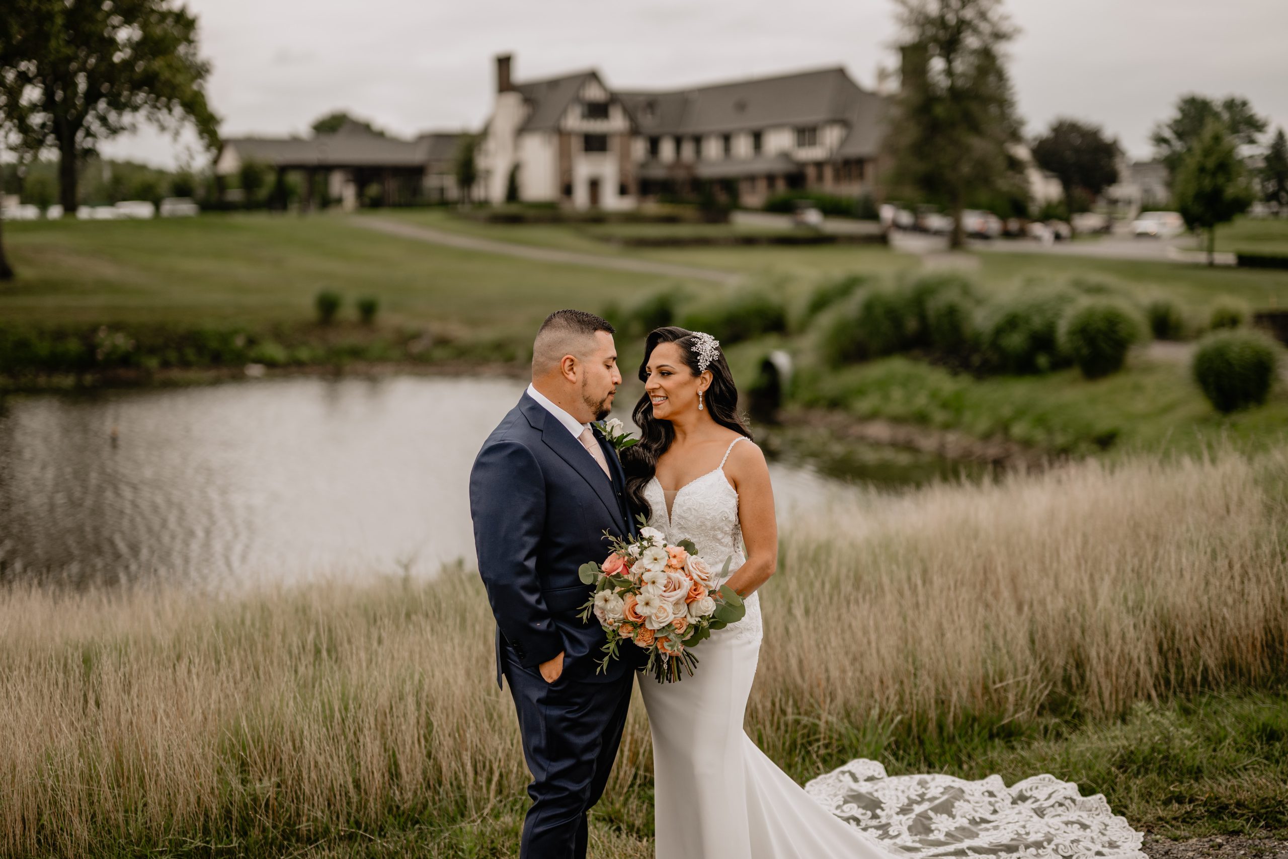 Stunning couple in one of the weddings at The Tilling House.