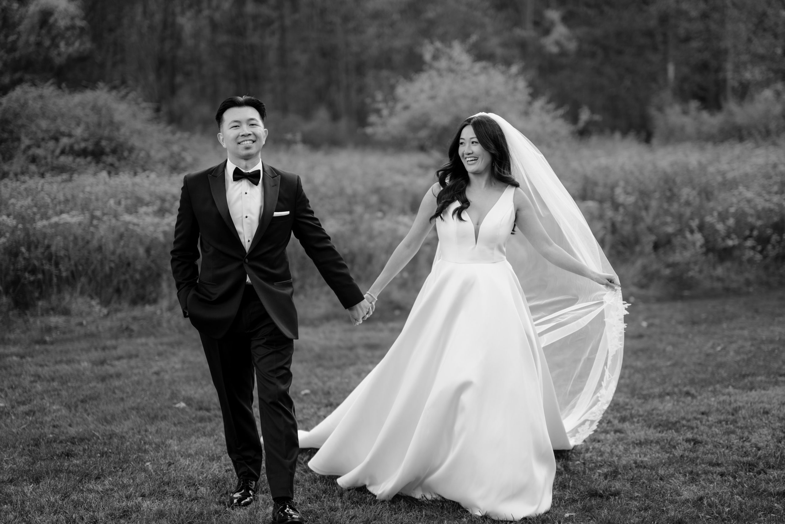Couple at The Reserve at Perona Farms Wedding